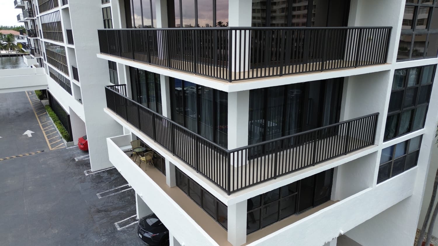 Avant Garde Condo, Hallandale Beach, FL — building envelope & painting, photograph 2 of 2