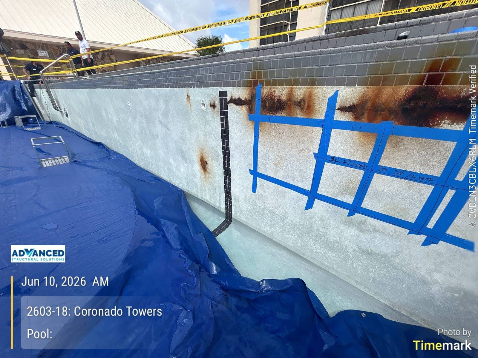 Coronado Towers, Aventura, FL — structural restoration, photograph 6 of 6