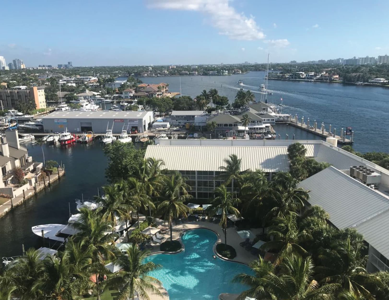 Hilton Ft Lauderdale, Fort Lauderdale, FL — recertification & concrete restoration, photograph 2 of 2